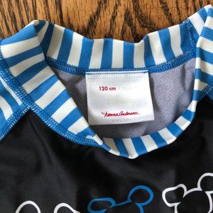 Hanna Andersson rash guard swim long sleeve 120